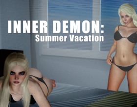 Inner Demon: Summer Vacation - Imagine waking up in the hospital after you suffered a psychotic break. Picture this, your brain couldn't take anymore and finally snapped which led to you being in a coma for a month. After waking up, you have been trying to get your life back together but it hasn't been easy. Everything is hard especially because of the brain damage. What's even more weird is that you start having urges that you didn't have before. While you are trying to figure it all out, your caregiver decides to take you to her hometown for the summer. You are looking forward to the staycation until you realize that her bank accounts are frozen. This causes tons of financial stress and emotional problems as well. Your task is to try and survive all the problems. Your choices will lead you to different paths so make them wisely.