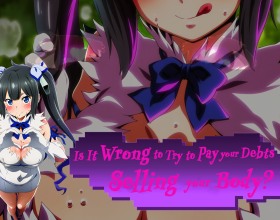 Is It Wrong to Try to Pay Your Debts Selling Your Body? - In an alternate universe, a young goddess and the man she loves finally make their relationship official. It seems like they’re headed for a happily ever after, but an unexpected problem threatens to ruin everything. As it turns out, the goddess has racked up enormous debts for the sake of her beloved! The Guild is no longer willing to turn a blind eye and forces her to make a difficult choice. She can return to the heavens and give up everything she holds dear, or stay on Earth and find a way to pay off what she owes. With help from another goddess, she takes a night job at an exclusive club. Now she has to use her beauty and body to earn the money she needs! Can she clear her debts and reunite with the man she loves, or will temptation and her new, debauched lifestyle change her beyond recognition?