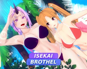 Isekai Brothel - In this dating simulator, your wildest sex fantasies come true! This isn’t just another brothel simulator; it’s a groundbreaking adventure that uses interdimensional travel technology to take you beyond the limits of your imagination. You can explore countless universes and meet adorable girls from your favorite anime and manga worlds. You can choose romance, one-night stands, or even try out unique fetishes, the choice is yours! Engage in dates, build relationships, or just jump into hot scenes - it’s all possible in this exciting game. Every choice you make affects your story, so you can create the perfect fantasy. Dive into the multiverse and meet the hottest characters ever!