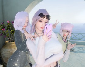 Isekai Chan! - The main character is left alone when his family mysteriously disappears, leaving him an apartment building as an inheritance. Soon, several girls from another world appear in his life. They have nowhere to go, so he offers them housing, promising to help find their way home. At the same time, he searches for any clues about his missing family. To make ends meet, they open a café on the first floor. Soon, the main character manages to earn money, pay off debts, and help the girls adapt to this foreign world. His quiet life is no longer so lonely. Sweet chaos, magic, tears, laughter, and maybe even something more burst into his routine! Can he keep his sanity when every girl is pulling him in her own direction?