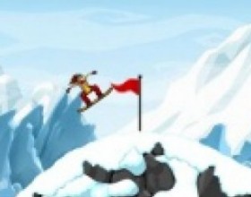 iStunt 2 - Do you enjoy snowboarding? Then this game is for you. Get at the top of the hill and race through various tracks performing different stunts. Try to collect all stars in the level to get more points. Use arrow keys to control and balance yourself. Press X and Z to perform stunts.