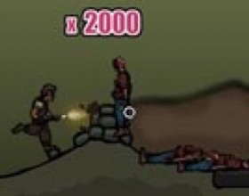 Letum - The only real point to a zombie shooter is to kill, who reads the plot anyway? :D Kill 2 or more zombies before touching the ground to get an air-kill combo. Remember, you can jump on top of zombies. Good Luck!