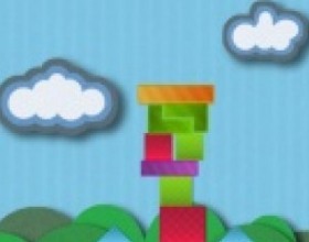 Lofty Tower - Your task in this very addicting game is to build towers with limited building material. You must use your pieces several times to build your tower higher than the given threshold. Use mouse to select, move and drop shapes. Use Arrows or A and D keys to rotate shapes.