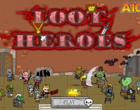 Loot Heroes - Your mission is to look for gold and other useful items. Kill dozens of enemies to complete your quest. Smash them all on your way for treasure.