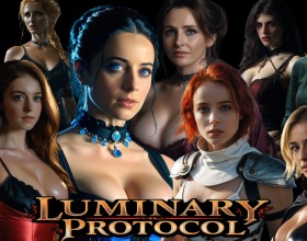 Luminary Protocol - Dive into this beautiful visual novel with a dark storyline! Along with other strangers, you are roughly pulled out of your normal reality and thrown onto another planet. Welcome to Lumis, a mysterious Earth-like world, where magic, powerful gods, and terrifying demons exist! You’ve read about this in books, so it’s easy to imagine the shock you’re in. But don’t worry, at least you won’t be bored. The story begins with familiar genre plotlines but quickly turns into a desperate life-or-death battle. Yes, it will be a brutal tale with battles, hot sex, nudity, and mind-expanding potions. Are you intrigued? So let’s go!