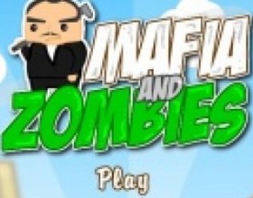 Mafia & Zombies game - Your task is to kick round shaped brains to hit your enemies. Remember that you have limited time for this task, so hurry up. Use your mouse to aim, set power of the shoot and kick the brains.