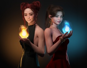 MAGIC of LUST - To switch the game to English, open the third menu option and select your preferred language. Welcome to a hot porn game where ancient magic, dangerous secrets, and forbidden desires intertwine! Follow the story of a young woman named Diana, whose life changes forever after a series of mysterious events awakens a supernatural power that has remained dormant within her for years. Long-buried secrets begin to surface, forcing Diana to search for answers and uncover the truth about herself. Why was she chosen? And what is this power really for? The deeper you venture into the world of magic, the stronger the temptations become. Diana encounters new people, hidden desires, and irresistible attractions. Build romantic relationships, decide whom you can trust, and determine whether Diana can remain true to herself, or whether overwhelming passion will change her forever.