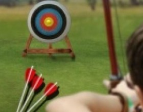 Max Arrow - Use your arrow and the bow to hit the bullseye. Aim carefully to set highest score. Only 3 stages but it's enough to prove that your are a Arrow Master. Don't forget that wind and distance efforts on your shoot. Use mouse to aim and fire.