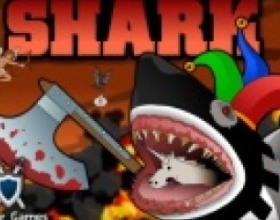 Medieval Shark - Another great game with sharks. Turn the waters into sea of chaos and cause as much destruction as you can. Control the shark and kill animals, destroy ships and other Middle Age objects. Use A to attack. Use Arrow keys to control the shark.