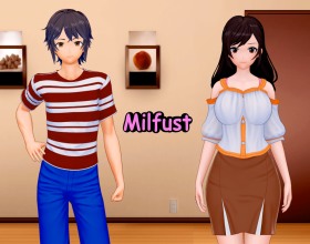 Milfust - In this visual novel, you'll experience a story full of complicated emotions and unexpected twists. You left home when you were 18, trying to escape your feelings for your mom because they had grown into more. But then, three years later, some circumstances bring her back into your life, after your dad's betrayal leads to their divorce. Now, living together again, all those old feelings come back, and there are moments of vulnerability and passion. There are no choices or branching paths in the game, it's a straightforward but captivating story about the main character's relationship with their mom. So, dive in and see where this unique story goes!