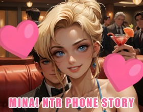 MINA! NTR Phone Story - Welcome to a story game about you and your girlfriend Mina! She's incredibly beautiful, cute, and seductive, and on top of that, she's an aspiring pop star. The game takes place in a phone interface where you'll communicate with her through text messages and photos. But it's not that simple, as you have the freedom to make choices that can affect your relationship! So be extremely cautious. You'll decide whether to keep the situation under control or just observe how everything develops on its own. Or maybe you'll enjoy watching your girlfriend become a real whore and suck other guys' dicks right in front of you?