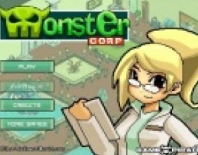 Monster Corp - Your task is to build and manage your monster zoo. Find and hunt new creatures, trade DNA, grow eggs and earn a lot of money. Use Mouse to control the game. Don't forget to buy upgrades, hire employees and reach monthly goals.