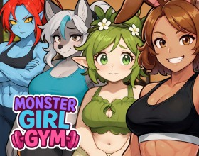Monster Girl Gym - You become the owner of a brand-new gym created specifically for monster girls! Here, they can train in comfort without facing ridicule or unwanted attention. Now it is up to you to turn this place into a true second home for them. You will manage and expand the gym while taking care of your clients' needs. Each visitor has a unique personality, backstory, and reason for wanting to improve herself. As your business grows, you will meet new monster girls, build relationships with them, and help them achieve their goals. Take care of them, seduce them, spy on them, and give them sexual pleasure!