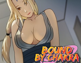 Naruto: Bound by Chakra - Welcome to the dizzying world of the legendary game Naruto! After failing to become a ninja with your team, you caught the attention of the big boss, Danzō. For four years, he secretly trained you and turned you into a real ninja. Then, out of the blue, sexy MILF Tsunade summoned you to her office. You had no idea what was going on, but that's where your crazy adventure begins. Dive into this parody of Naruto, where you play as a shinobi who lost their parents in a terrifying battle. Explore this world, make friends, and use your ninja skills to conquer as many sweet cunts as you can!