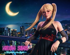 Neon Sins: Temptations of the Night - You're used to digging up other people's secrets. But what happens when an investigation puts your own life on the line? You work for Midnight Ink, a scandal-hungry newspaper where your job is to dig up dirt and expose people's darkest secrets. Everything changes when your childhood friend Lucy moves in and offers to help with your investigations. During a stakeout outside a hotel, the two of you grow closer than either expected. But where will things go from there? That's up to you! Explore the city, meet its residents, and uncover new scandals. Take Lucy on dates, send her to work, manage your finances, and develop her intimate skills. Your decisions will shape your relationship and determine how the story unfolds.
