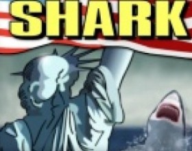 New York Shark - First you turned Miami into total chaos, then Sydney, now it is time to do the same in New York. Play as a mad shark, eat fish, octopus, jump high into the sky to take down planes, boats and many more. Use Arrows to move. Press A or Shift to bite.