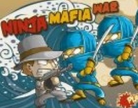 Ninja Mafia War - Ты играешь как предводитель ниндзя. Твоя задача - отсылать свои боевые единицы на борьбу с мафиози. Расставь своих ниндзя по всей карте и они сами сделают свою работу. Для управления используй мышку.