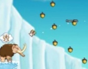 Nutty Mania - Your task is to help your mammoth to aim and fire squirrels to collect all nuts and pass the level. Use your mouse to aim, set the trajectory of your shoot and fire.