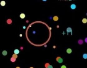 Obechi - In this simple game you have to catch required number of the bubbles into circles. Play through 15 levels without mistakes to set the highest score. Use mouse to find the right spot and click to create a ring around the bubbles and catch them.