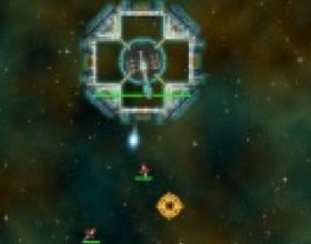Omega Crisis - Your task is to command an orbital platform in the space (omega sector) and save human nation from attacking aliens. Use W A S D or Arrows to scroll through screen. Press Space to switch between attack and manage mode. Use mouse to move and shoot with your ship or build and upgrade towers. Use 1 - 4 numbers to switch between warships.