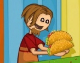 Papas Taco Mia - I know that you all love this game. It's a new version of well known Papa's Pizzeria game. Your task is still the same - take orders, grill the meat and build taco for your customers. As the game progresses you will unlock many new features. Use Mouse to play this game.