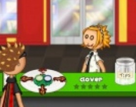 Papas Wingeria - Papas restaurant games rocks as usual. In this version of this customer serving game your task is to take orders, prepare fantastic chicken wings and serve them to your customers. Earn tips and complete day by day.