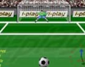 Penalti - Try to score as many penalties as you can. Someone passes you a ball and you only have to choose a direction. If you are a good player, another club will want to buy you. Use your mouse to control the game.