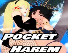 Pocket Harem - Welcome to Pocket Waifu, the world of the hottest waifu! This is a quite simple game where you can customize sexy beauties for yourself, raise their level to enjoy the erotic scenes and revealing outfits of these dirty sluts. You will find a lot of juicy adventures with recognizable locations and characters. So, believe me, it definitely won't be boring. These cartoon-anime girls are ready to please you in a variety of poses and in a variety of places. Choose any one to suit your taste, start developing it, take it on dates, but the game is not as simple as it seems at first glance. Developing girls, as well as gaining the right amount of knowledge and resources, will give you access to more diverse characters and even add new girls to your collection. You will be able to decide on your own how events will develop, just make a choice wisely.