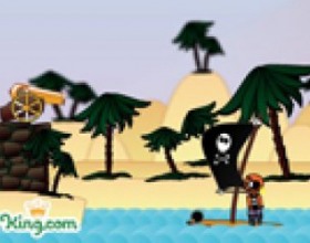 Ragdoll Pirates - Your mission is to aim and fire using your cannon to kill all attacking ragdoll pirates before they take your lives. Shoot birds down to get bonus points. Use mouse to aim and shoot. The bigger is the target when you hold button down, the harder is the shot. Press Space to fire your shotgun. Use left and right arrows to scroll the map.