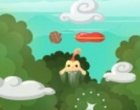 Reachin Pichin - Your task is to launch Pichin in to the sky, evolve and get special powers that will take him higher and higher. Jump on the platforms, collect the coins to upgrade your creature. Use the Mouse to control Pichin. Click to use the special abilities.