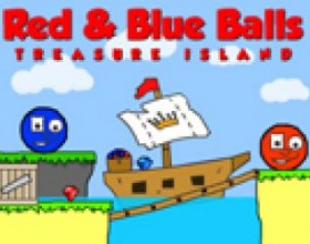 Red and Blue Balls - В третьей части серии игр про Красный шар, наш герой потерялся вместе с его приятелем - Синим шаром. Оба пытаются найти утерянные сокровища на острове. Собирайте камни соответствующим шаром, помогите собрать все драгоценности. Используйте стрелки, чтобы управлять шаром, переключайтесь между красным и синим, нажимая на пробел.