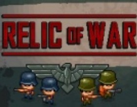 Relic of War - In this World War 2 game you can select your side and win the war. Do not forget to upgrade your army and defence as you conquer Europe and eliminate your enemy. Use your mouse to control this game.