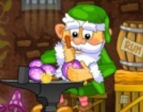 Rich Mine 2 - Little gnomes always want a lot of money. This time is not exception. Your aim is to cut the ropes and guide purple gems to gnome treasure baskets. Avoid all dangers on your way likes like animals and spikes. Use your mouse to cut the chains and get diamonds to the basket.