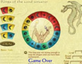 Ring pass not - Fit the tiles in the magic ring to prevent the dragon from incinerating you. Match tiles by either color or symbol to complete a safe magic circle. Creating special combinations of tiles gets you bonus tools and power-ups.