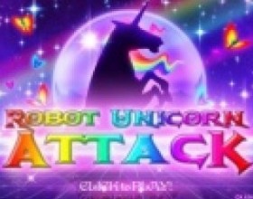Robot Unicorn Attack - Все, что тебе предстоит - это бегать по мистическому миру желаний, преодолевая препятствия на своем пути, собирая звезды и прыгая с платформы на платформу. Жми на Z, чтобы нападать, жми дважды для двойного прыжка. X - атака.