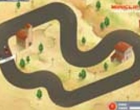 Rural racer - There are 8 laps. you have to finish each track as the winner to advance to the next level. Use arrow keys and Shift (turbo) to control your car. You can also play this game with a friend - then you should use W, A, S, D and "~" keys. To make your car go faster, you can hold turbo key. Below the speed indicator  you will see the status of the turbo energy - when you are out of energy, you'll have to wait while it refills.