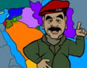Saddam from Iraq - Watch Saddam Hussein sing a parody of Jennifer Lopez's "Jenny From The Block."