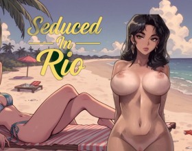 Seduced in Rio - Dive into Rio's wild nightlife, where anything goes! You play as this young guy who's totally fed up with his boring coffee shop job. This is SO not the life he signed up for! He's young, hot, gorgeous, like, what else does he need to make it big? He decides to take a year-long break and just throw himself into the crazy chaos of Brazil. Oh man, this is gonna be one passionate adventure with lots of fuck! In Rio, he's hoping to find himself again, get some new experiences, and maybe make some quick cash. Between sun-soaked beaches, lit parties, and meeting new interesting people, he'll face choices that shape his whole path. What's it gonna be? Soft and sweet vanilla sex, steamy hookups on the beach, or full-on hardcore fucking?