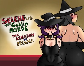Selene vs. The Goblin Horde - You play as Selene, a lustful little witch who accidentally finds herself right in the middle of a goblin invasion! While flying, she loses control of her broom and crashes straight into the village of Lyria. She soon discovers that ordinary weapons are useless against the goblins. The only way to defeat them is to uncover their weaknesses and use lust against them. Each opponent has their own preferences, meaning you'll have to choose the right tactics to gain the upper hand in battle! The game features fully hand-drawn 2D anime-style graphics, with most combat moves manually animated, plus around 200 unique images with no reused artwork. There is no corruption system or forced defeat mechanic, just unusual battles and Selene's own choices!