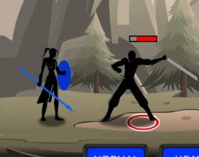 Shadow Arts - Control your warrior and kill all enemies to win the game. Follow the tutorial at the beginning to see how control the game. The fighting works more like turn based battle not action game.