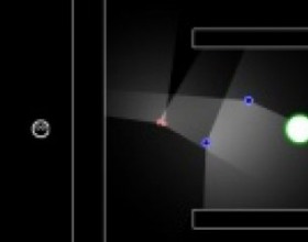 Shadowness - Your task is to help little unhappy smiley face to reach the green circle in every level. You must avoid light and all other creatures in the room. Try to hide in the shadows to pass them. Use Arrow keys to move around.