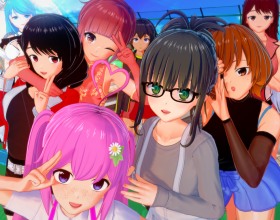 Shakai Seikatsu - Ready to dive into a dating simulator and build your very own harem of gorgeous girls? You’re in the right place! After the tragic loss of his parents, the protagonist falls into depression and loses the will to move forward. His life feels empty, and the future seems utterly meaningless. But his best friend refuses to let him shut himself away completely and helps him get back on his feet. The protagonist eventually returns to high school, where unexpected encounters and reunions with old friends await. Before long, new opportunities begin to appear, and the beautiful girls at school seem more than happy to get close to him! Get ready for everyday school life, romantic encounters, and relationships that promise plenty of steamy fuck. Can he turn a fresh start into the life he’s always wanted?