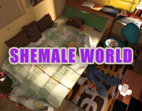 Shemale World - The plot of this game is entirely focused on relationships with girls who have huge dicks. You play as a young guy living alone in a big city. He's surrounded by all kinds of hot futas and trans girls with a surprise between their legs, just waiting to take advantage of their cocks. But who's gonna fuck whom? Only time and your choices will tell! You get to decide whether to take the top or bottom role, and who knows, maybe sometimes you'll end up somewhere in between. So, get ready, dude, you're in for an unforgettable, steamy adventure in the big city. Every day brings new surprises and unexpected encounters, where you never know who you'll end up in bed with five minutes later.