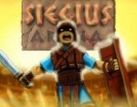 Siegius Arena - You play as a newbie gladiator who have to fight for glory and fame to become the most powerful fighter of the Rome Imperial. Upgrade your skills and unlock new weapons. Use Arrow keys to move around. Use Z X C V to attack and use special items.