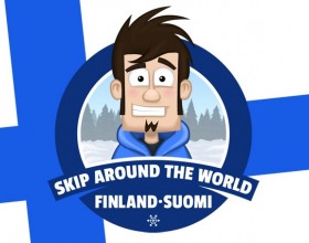 Skip Around The World Finland Suomi - In this point and click game your task is to get an autograph of the popular Guru Sauna. There's a lot interesting things around the Finland make sure you check them all. And don't forget to visit sauna :)
