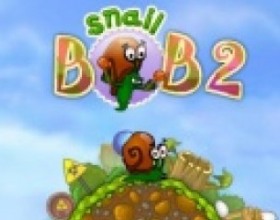 Snail Bob 2 - Your task is to help Snail Bob reach the exit in every level. Solve various puzzles to avoid dangers and obstacles to reach the goal. Use Mouse to click on different tools to activate them. Click on the Bob to stop him, click again to get him going.