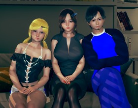 Society Destroyed - Society is destroyed, family is in danger, hopes for the future have crumbled in an instant! Dive into the life of a young soldier, Matt, who returns home after a tragic turn in his life. He lived with the people closest to him, whom he loved with all his heart. By the way, you can choose their family ties and his relationship with them yourself! Their life together as a trio was wonderful, filled with sincere affection and passion, until one day tragedy struck. One of his close women fell ill with a serious genetic disease. The family became mired in debt, and the hero had to enlist in the army on a contract. His world will never be the same again, neither for him nor for his family. What awaits them ahead?