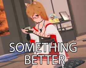 Something Better - This hentai game tells an interesting tale of three fascinating characters, all struggling with their own demons and past hurts.  You will join them on their paths, as they navigate their highs and lows revealing their true selves behind the masks they wear in front of the world. Through adversity, they find resilience and adapt to challenges, which enables them to see themselves better. In this eroge, the plot weaves their lives together and gives them chances to connect and support each other while healing. They even explore their relationships through sexual experiences with various kemonomimi involving hardcore scenes of ahegao, tekoki, and even shibari. All this is to help them strengthen their bonds and grow as individuals, so hit play and try to learn all about their fetishes.