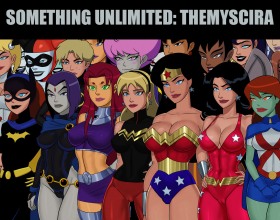 Something Unlimited: Themyscira - Start a porn game based on DC Comics, where you will meet many different superheroes from legendary cartoons! You play as Lex Luthor, who travels with Grayle to the legendary island of Themyscira! Upon arrival, you receive a high status granting access to the very heart of Amazonian society. You will study all aspects of Amazon culture, from ancient rituals to intrigue and conflict. Along the way, you’ll meet vibrant and seductive women, each with her own unique story and desires. Find the right approach, and you won’t regret coming here! Explore the island, uncover its secrets, integrate into the lives of its inhabitants, and discover what truly drives this society of warrior women. Will you maintain your status or lose your head and plunge into a world of unrestrained passion and fantasy?