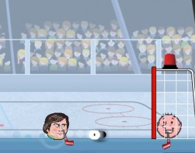 Sports Head Ice Hockey - What else can you do in such games? Of course, your task is to score more goals than your opponent. This is unusual hockey, because you can use your head to hit the puck. Use arrows to control your player. Press Space to swing and hit the puck.